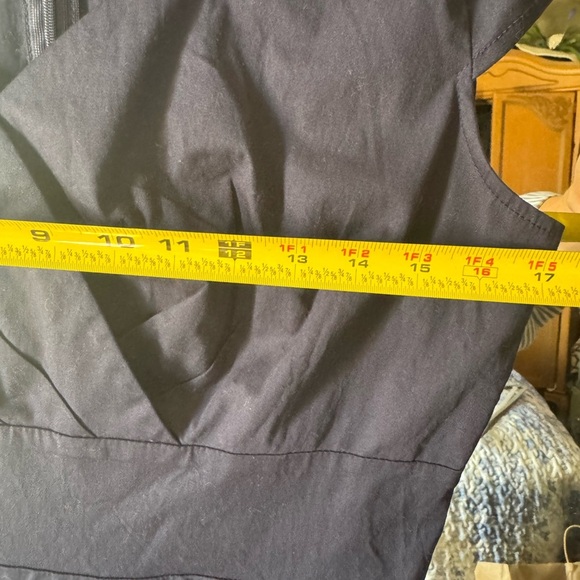 Women's Navy Blue retro Cocktail swing Dress - Picture 5 of 7